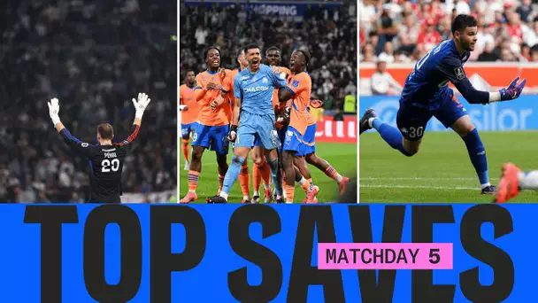 Le TOP ARRÊTS de la 5ème journée - Ligue 1 McDonald's 24/25