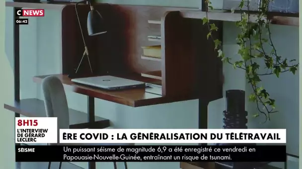 Coronavirus : la généralisation du télétravail