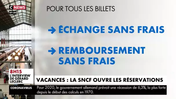 Vacances : la SNCF ouvre les réservations