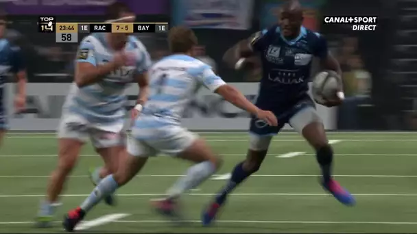 Top 14 - 1ère journée - Racing 92 / Bayonne : L'exploit personnel de Camara face au Racing 92