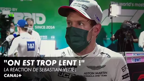 La déception de Vettel après l'élimination - GP d’Arabie Saoudite