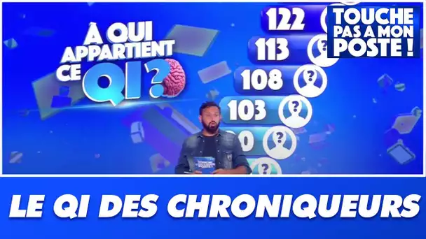 Cyril Hanouna dévoile le QI des chroniqueurs de TPMP !