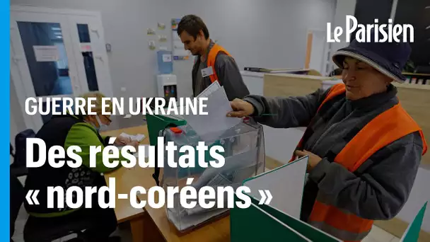 Référendums d’annexion à la Russie : le «oui» en tête partout, un scrutin sans valeur côté ukrainien