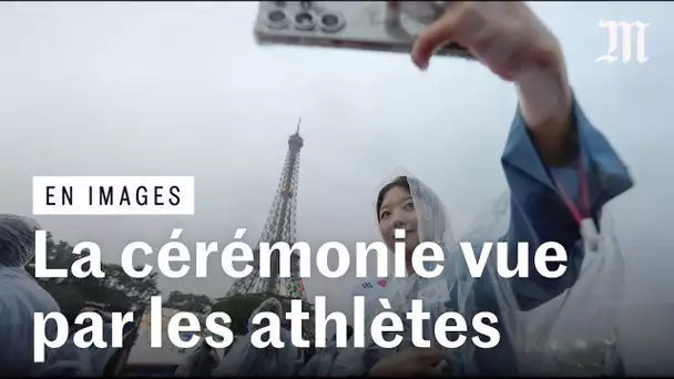 En images : la cérémonie d’ouverture des Jeux olympiques vue par les athlètes