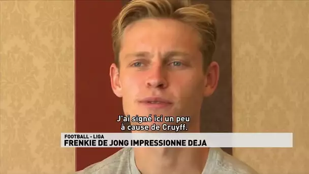 Frenkie de Jong impressionne déjà