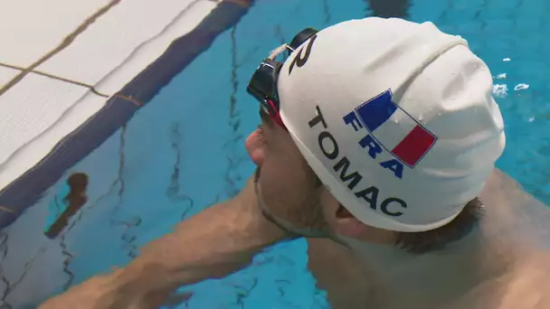 Natation : Mewen Tomac,  19 ans et 4e meilleur performeur français sur 100 mètres dos