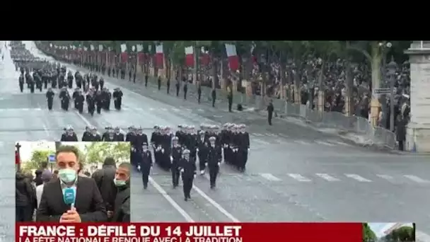 Malgré le variant Delta, Paris fait place au défilé militaire pour la fête nationale