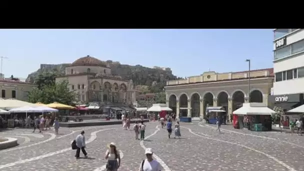 En Grèce, la canicule frappe, les autorités forcées à fermer l'Acropole à certaines heures de la …