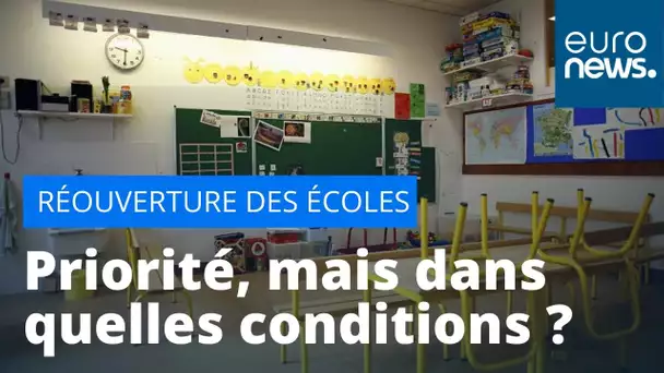 Réouverture des écoles le 11 mai : prudence et inquiétude