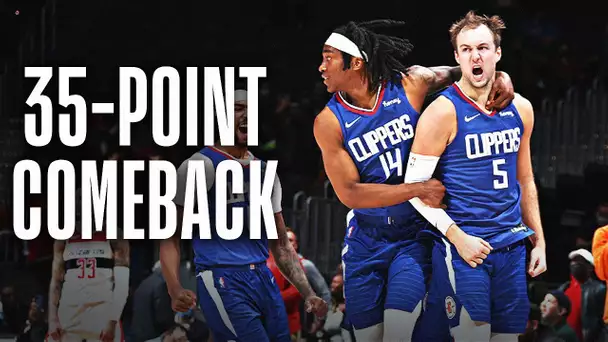 Clippers Historic 35-Point Come Back In Washington