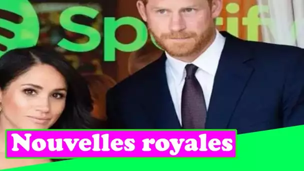 Royal Family LIVE: "L'argent là où est la bouche!" Fury alors que les Sussex disent à Spotify de "re