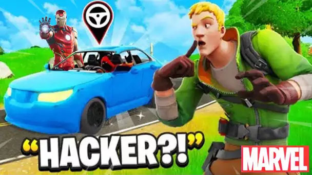 JE TROLL DES JOUEURS AVEC LA *SEULE VOITURE* UTILISABLE EN FOIRE D'EMPOIGNE ! (FORTNITE SAISON 4)