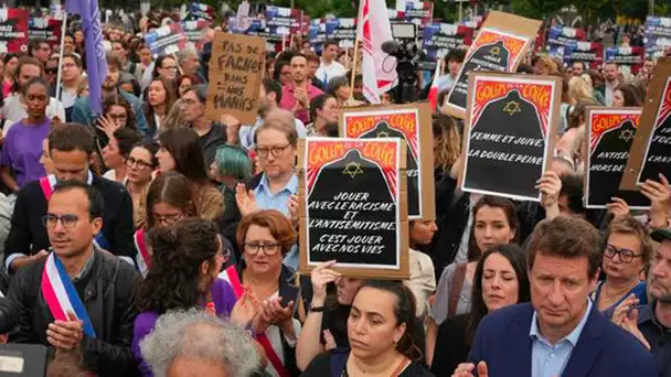 Viol d'une juive de 12 ans à Courbevoie : nouvelle manifestation à Bastille contre l’antisémitisme