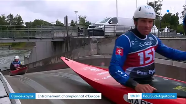 Championnat d&#039;Europe canoe-kayak à Pau