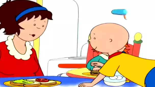 Caillou et les manières de table | Caillou en Français