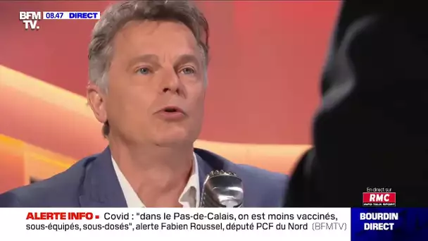 Passeport vaccinal: "On en parlera quand il y aura des vaccins pour tous" - Fabien Roussel