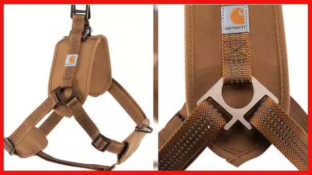 Carhartt Nylon Duck Training Dog Harness, Carhartt Brown, Large