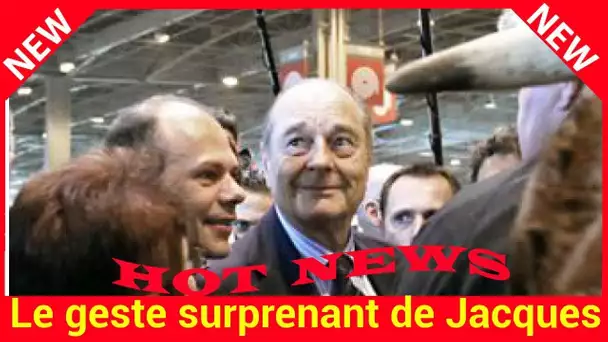 Le geste surprenant de Jacques Chirac au Salon de l'agriculture