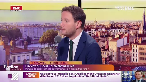 Beaune, ministre des Transports : "Nous demandons un prolongement des ristournes à Total"