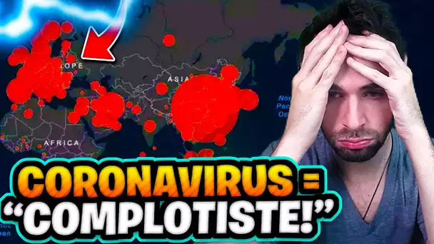 💥MESSAGE IMPORTANT SUR LE CORONAVIRUS : IL M'INSULTE DE "COMPLOTISTE" + "ON NOUS MANIPULE !"