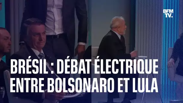 "Menteur, traître à la nation": au Brésil, Bolsonaro et Lula s'écharpent en plein débat présidentiel