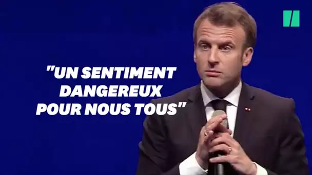 Avec les maires, Macron veut s'attaquer au "sentiment anti-État"