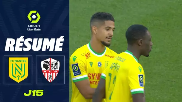 FC NANTES - AC AJACCIO (2 - 2) - Résumé - (FCN - ACA) / 2022/2023