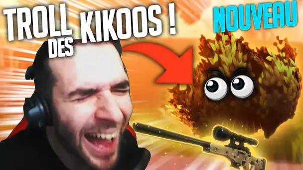 L&#039; ULTIME TROLL DU BUISSON AVEC DES 'KIKOOS' ! (Fortnite FR Battle Royale)