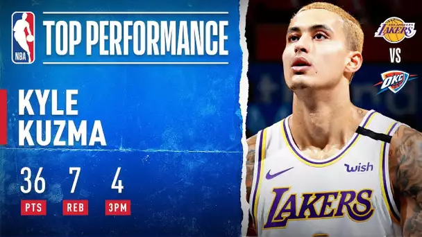 Kuzma Pours In 36 PTS!