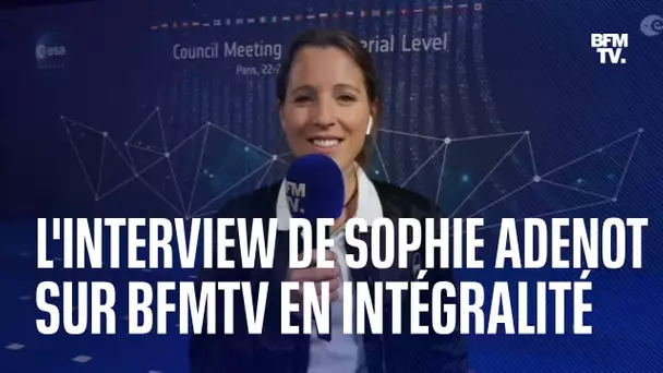 Choisie pour être astronaute, Sophie Adenot réagit sur BFMTV