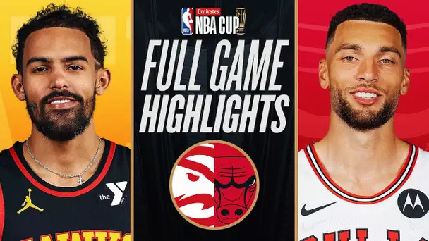 HAWKS at BULLS | EMIRATES NBA CUP 🏆 | FULL GAME HIGHLIGHTS | November 22, 2024