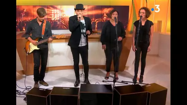 Le groupe "The Soul Dealers" dans "Ensemble c'est mieux" sur France 3