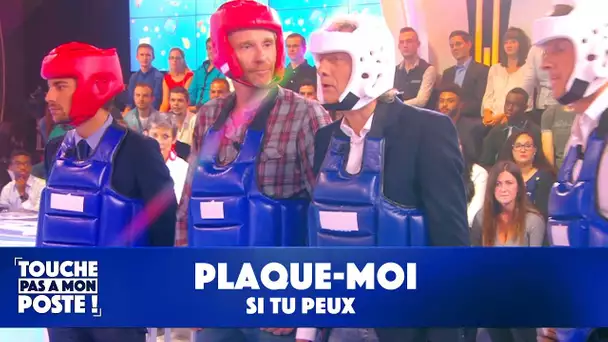 Denis Brogniart joue avec le rugbyman Christian Califano dans TPMP !