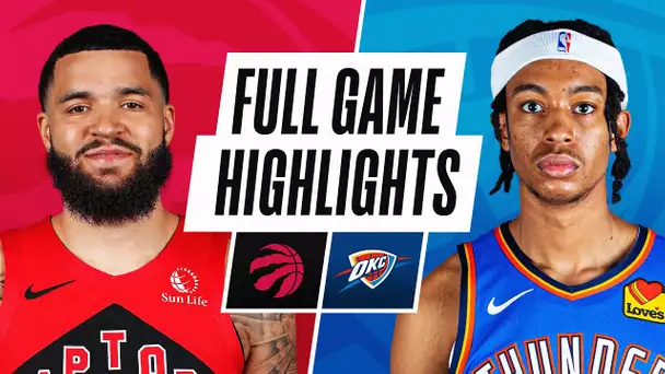 RAPTORS at THUNDER | FULL GAME HIGHLIGHTS | March 31, 2021