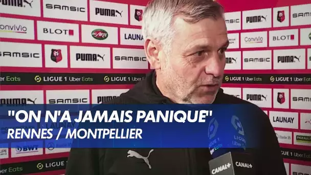 Bruno Génésio après la victoire de Rennes (2-0) - Ligue 1 Uber Eats