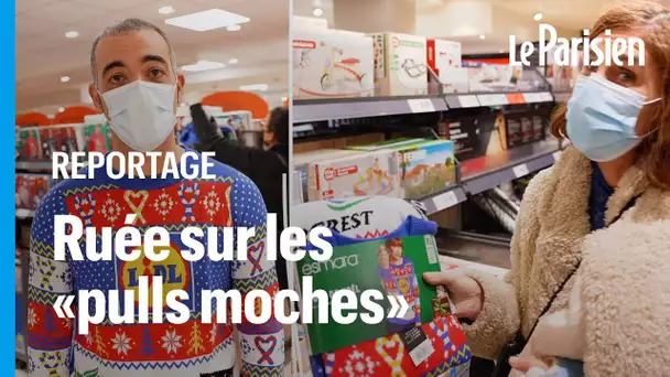 Les «pulls moches» de Noël s'arrachent chez Lidl : «j'espère qu'on ne va pas me sauter dessus p