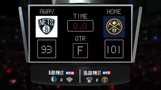 Mavericks @ Knicks LIVE Scoreboard - Join the conversation and catch all the action on #NBAonTNT!