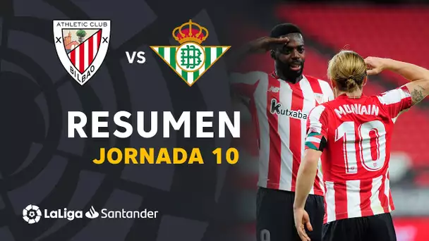 Resumen de Athletic Club vs Real Betis (4-0)