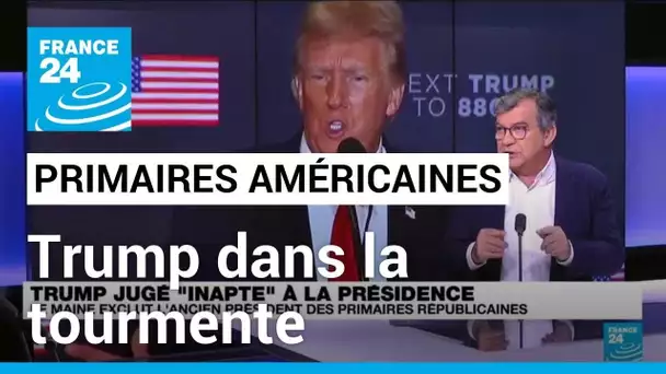 Primaires américaines : L'Etat du Maine exclut Donald Trump des primaires républicaines