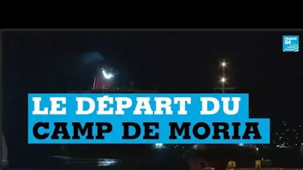 Le départ du camp de Moria