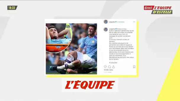 Laporte opéré du genou droit - Foot - ANG - Man. City