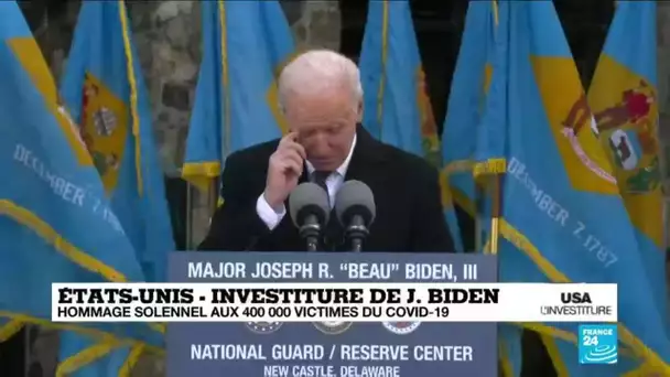 Investiture de Joe Biden aux USA : hommage solennel aux 400 000 victimes du Covid-19