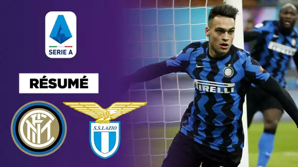 Résumé : L'Inter impérial contre la Lazio et nouveau leader de Serie A