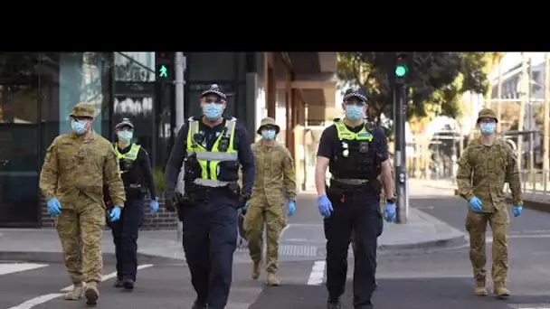 Covid-19 : Melbourne, deuxième ville d'Australie, placée sous couvre-feu