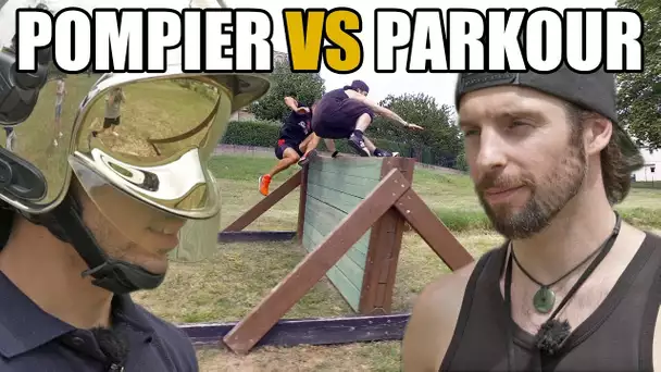 Course d’obstacles : POMPIER vs PARKOUR (feat. Mathieu André & Yoann "Zephyr" Leroux)