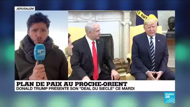 Plan de paix au Proche-Orient : "Ce plan de paix s'annonce extrêmement pro-israélien"