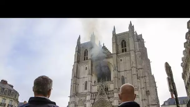 Incendie dans la cathédrale de Nantes : un bénévole en garde à vue