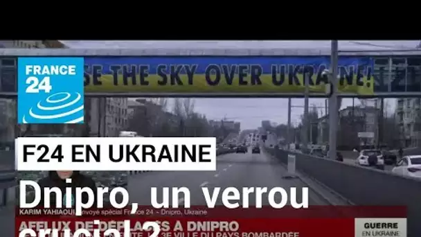 Dnipro bombardée par l'armée russe : un nœud logistique crucial ? • FRANCE 24