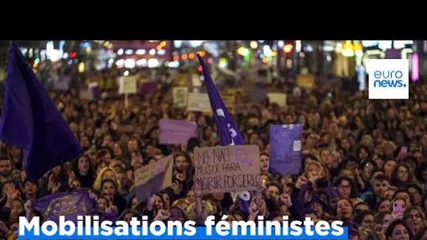 "La rue et la nuit sont à nous ! "Manifestations féministes au Mexique et en Espagne