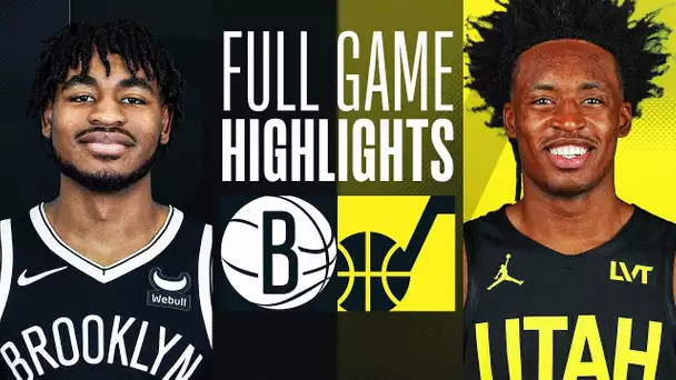 NETS at JAZZ | FULL GAME HIGHLIGHTS | December 18, 2023